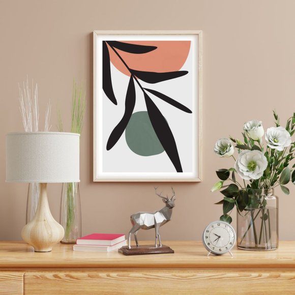 2/$35 Modern Minimalist Abstract Boho Wall Art Print Home Decor [No Frame] - Picture 2 of 6